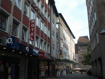 Lorenz Hotel Zentral Нюрнберг Екстер'єр фото